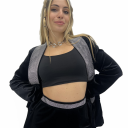 completo con dettagli argentati dancer